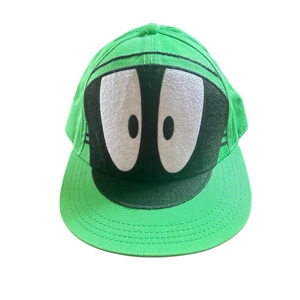 Warner‎ Bros Looney Tunes Green Marvin the Martian Small Medium Fitted Adult Hat